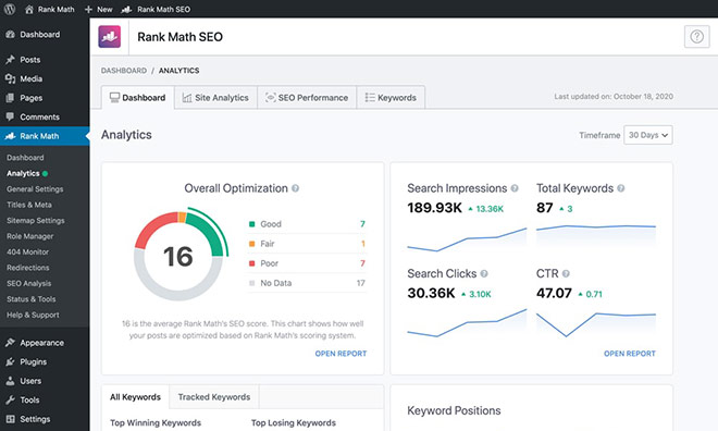 WordPress插件:Rank Math SEO 使用教程
