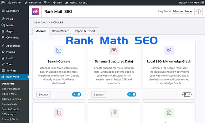 第一个使用 AI 的 WordPress SEO 插件 – Rank Math