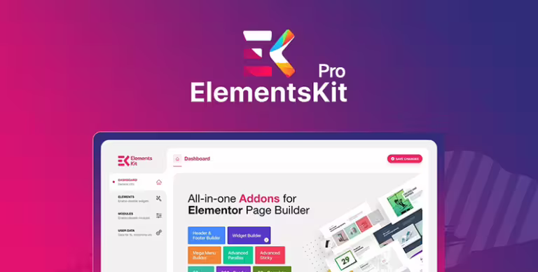 ElementsKit PRO v4.1.0 汉化版 – Elementor 工具包
