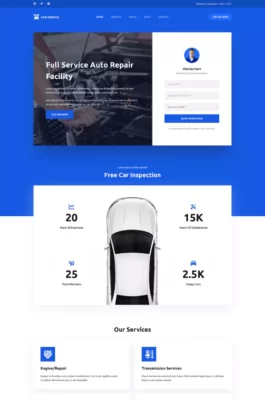 Blocksy 汽车服务演示