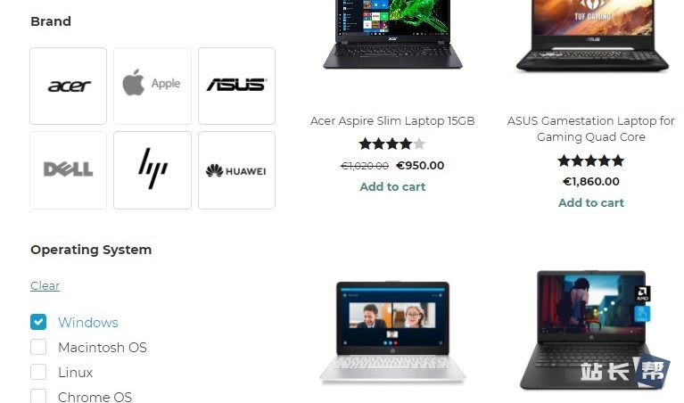 可自定义的YITH WooCommerce Ajax Product Filter前端界面