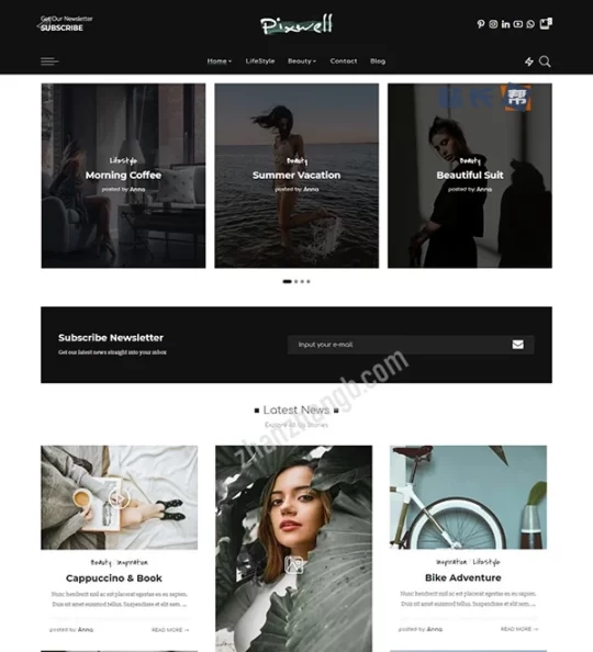 图片[1]-Pixwell 主题 v11.6 汉化版 – WordPress 现代杂志主题 - WP技术帮-WP技术帮