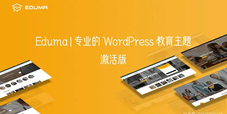 Eduma v5.7.5 汉化版- WordPress 教育/课程主题