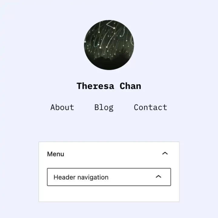wordpress 6.1 菜单管理