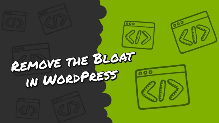 Disable Bloat for WordPress & WooCommerce PRO v3.4.8 汉化版