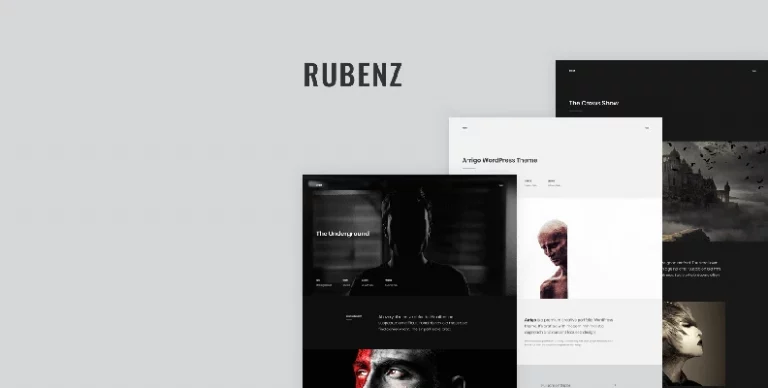 Rubenz v3.3.0 汉化版 – 创意组合 AJAX WordPress 主题