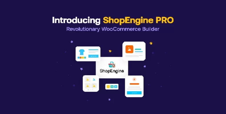 ShopEngine Pro v2.6.7 汉化版 – WooCommerce 设计插件