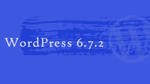 WordPress 6.7.2
